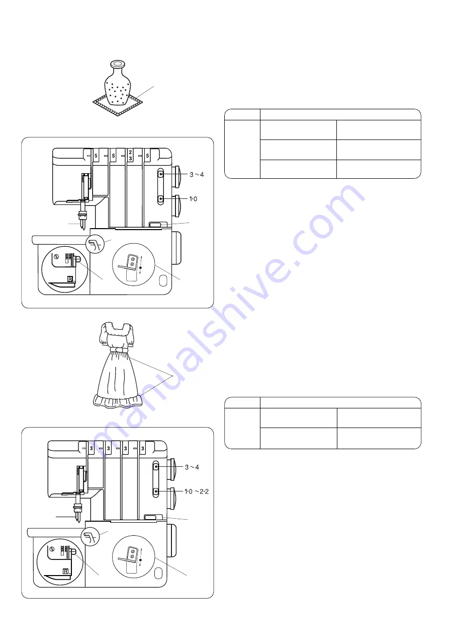 Janome My Lock 744D Instruction Book Download Page 86