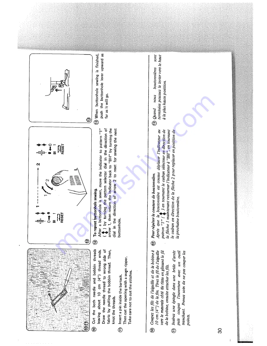 Janome MYEXCEL 18W-MW3018 Manual Download Page 32