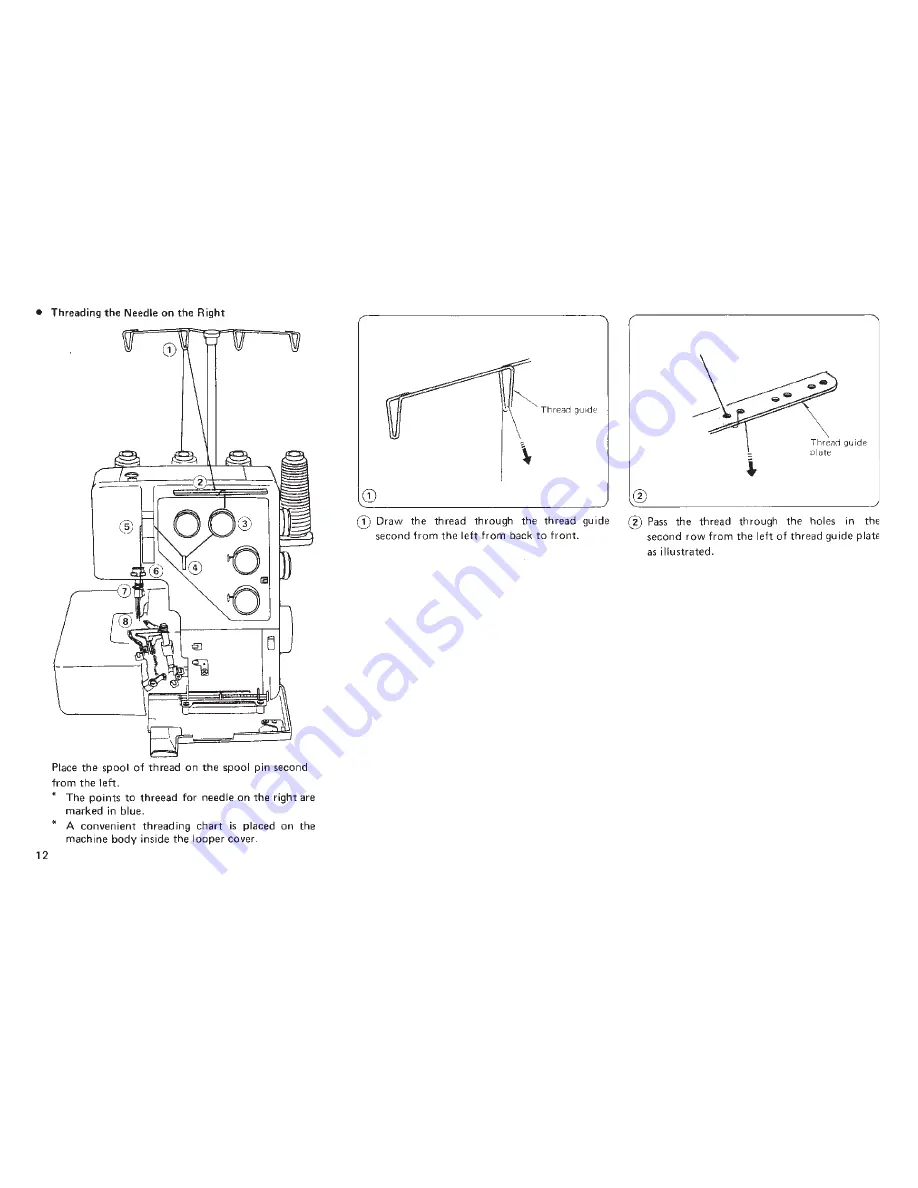 Janome myLock 534 Instruction Book Download Page 14