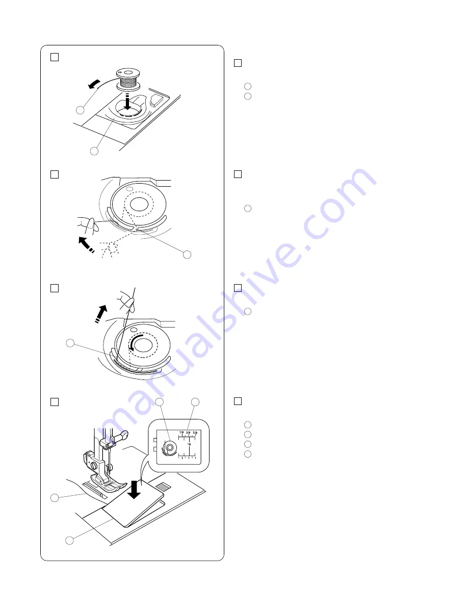 Janome OC 6260 Instruction Book Download Page 14