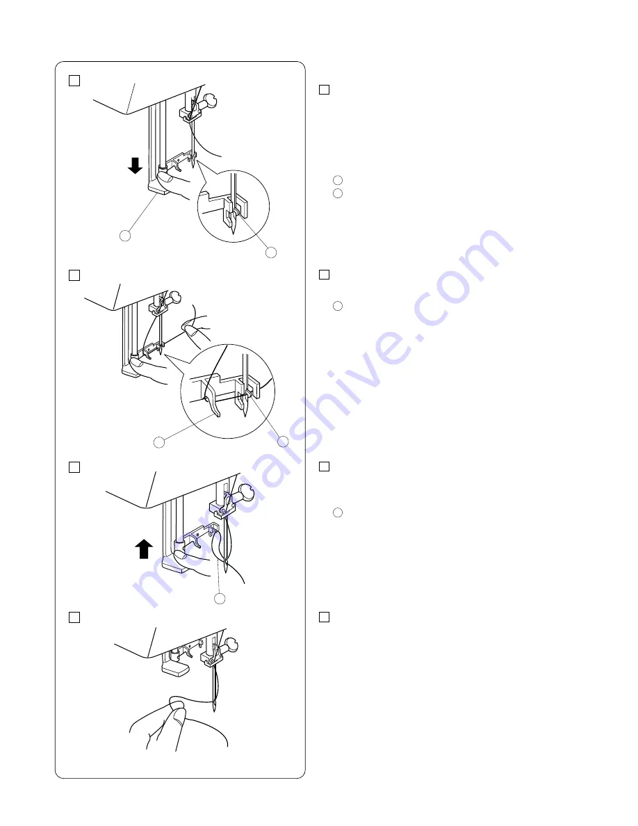 Janome OC 6260 Instruction Book Download Page 16