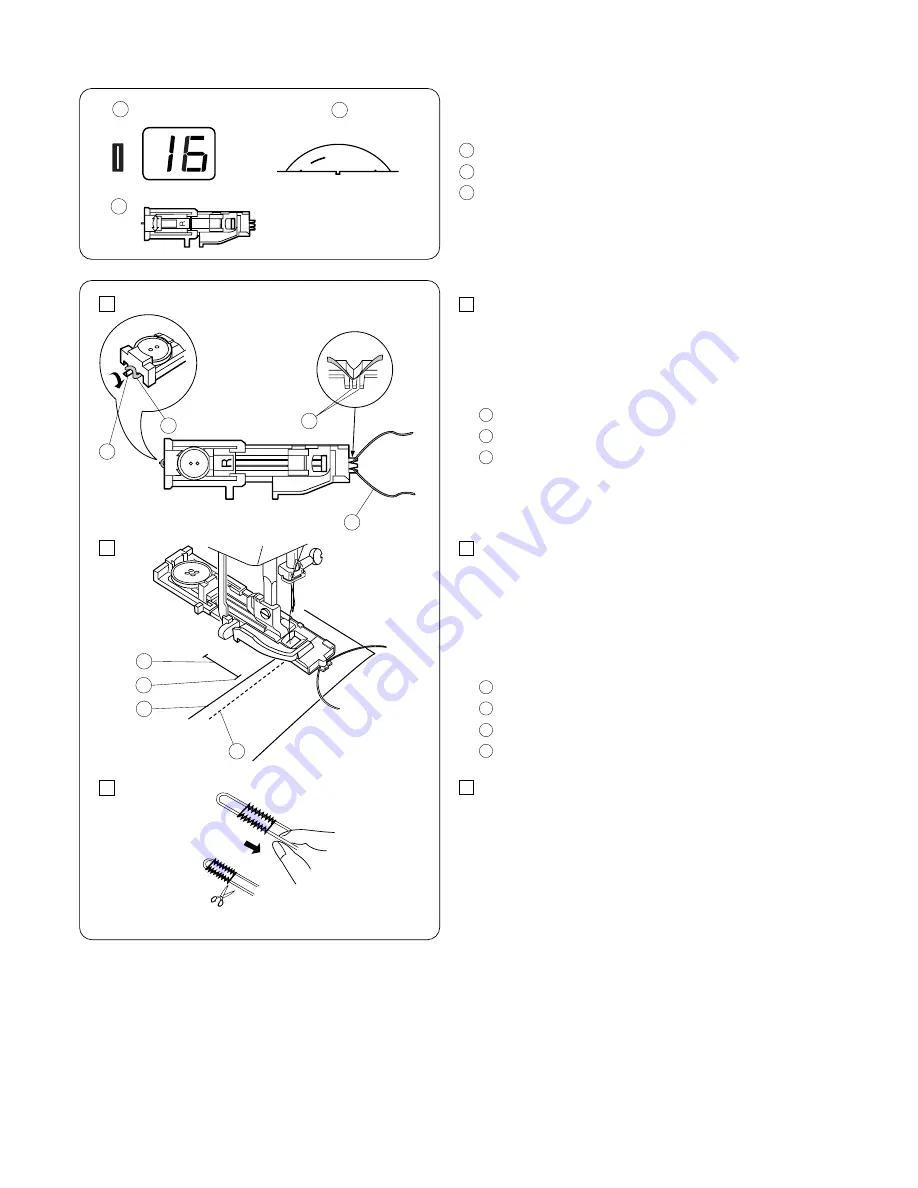 Janome OC 6260 Instruction Book Download Page 34