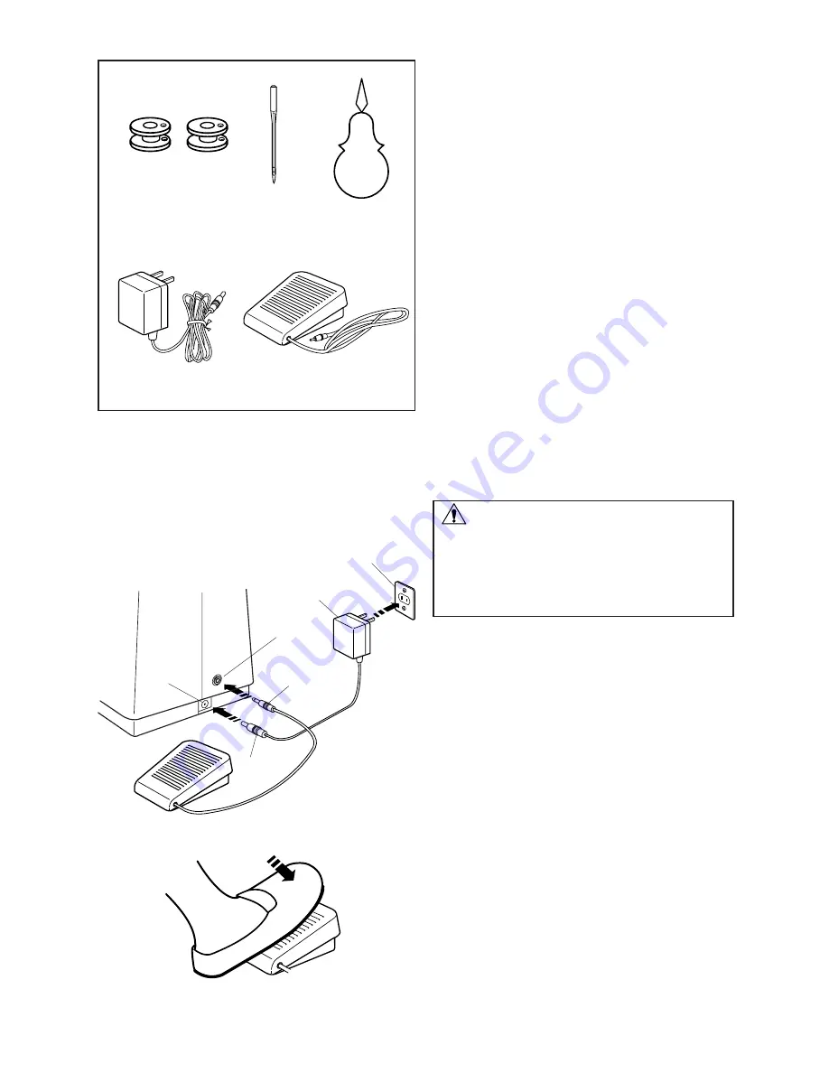 Janome Sew Mini Скачать руководство пользователя страница 8