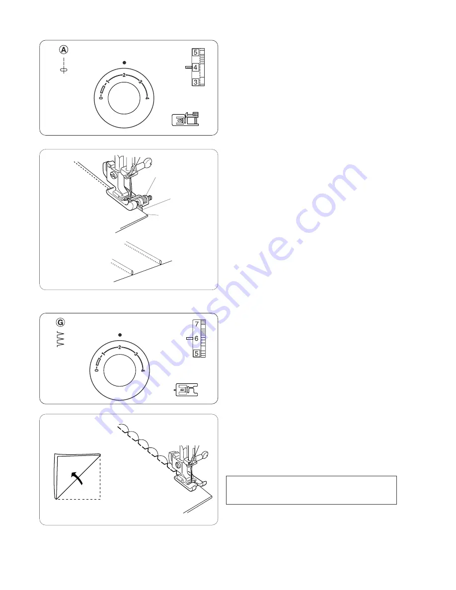 Janome SEWIST 509 Instruction Manual Download Page 60