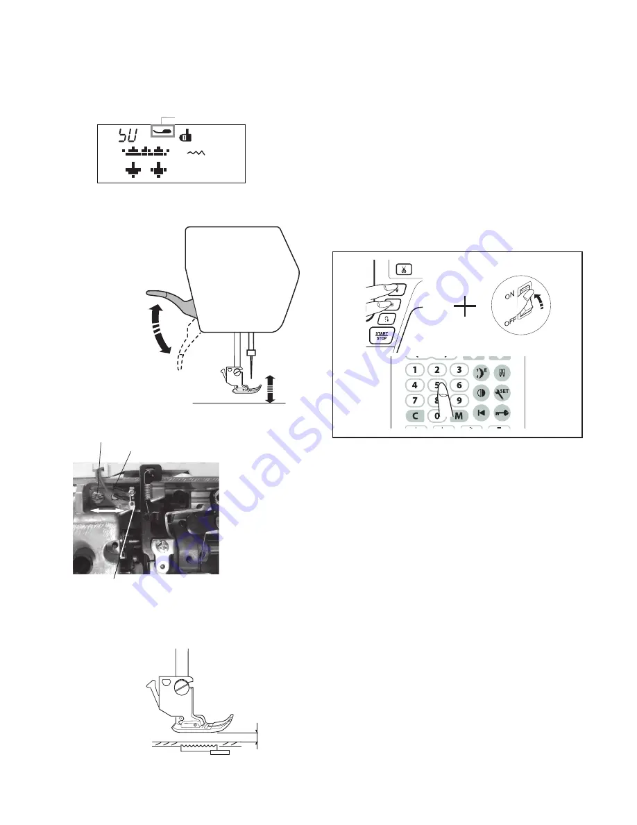 Janome Skyline S5 Service Manual Download Page 21