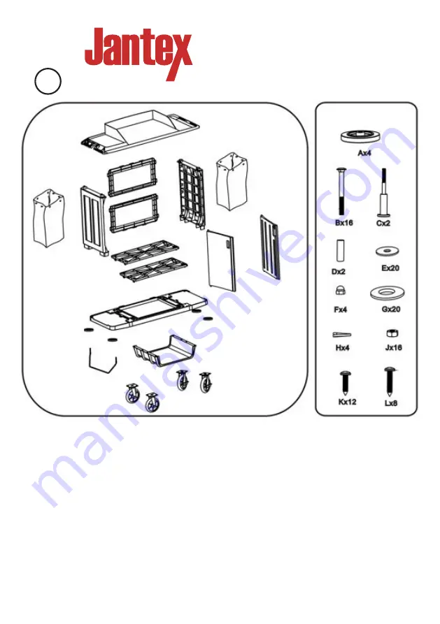 Jantex DL012 Assembly Instructions Manual Download Page 7