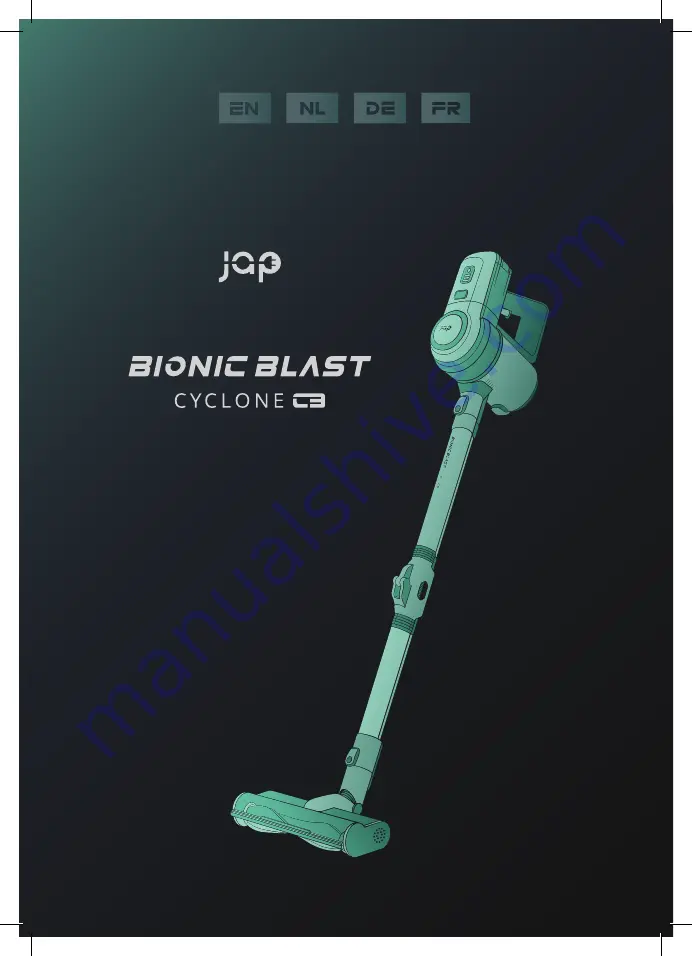 JAP BIONIC BLAST CYCLONE C3 Скачать руководство пользователя страница 1