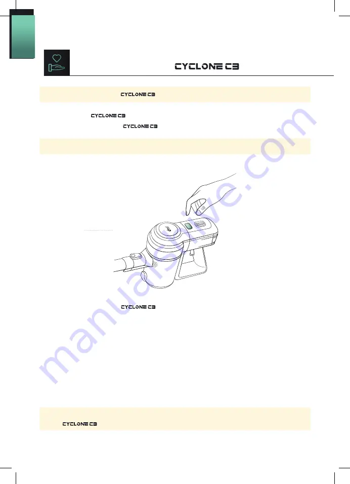 JAP BIONIC BLAST CYCLONE C3 Instructions Manual Download Page 18