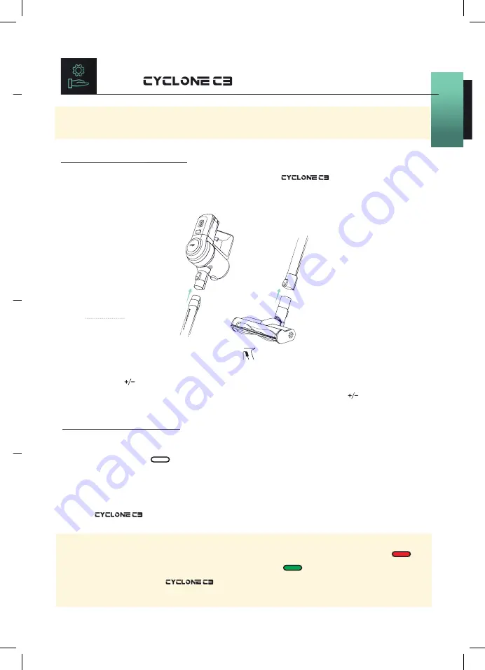 JAP BIONIC BLAST CYCLONE C3 Instructions Manual Download Page 31