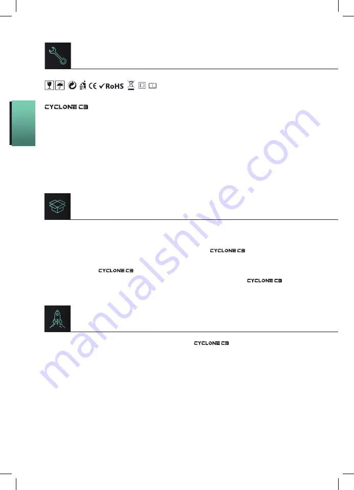 JAP BIONIC BLAST CYCLONE C3 Instructions Manual Download Page 44