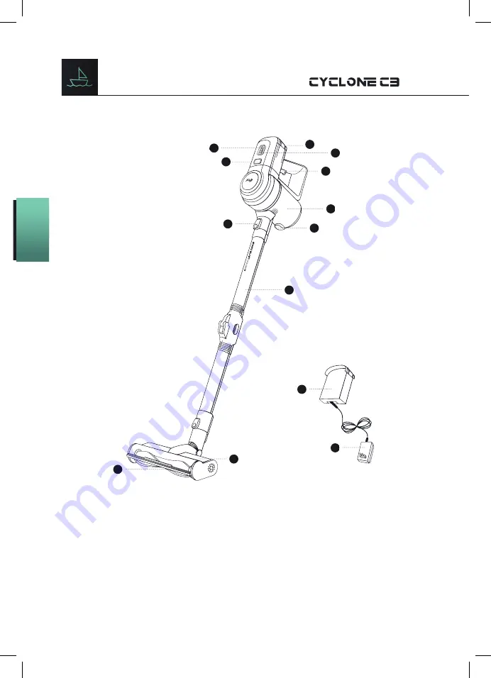 JAP BIONIC BLAST CYCLONE C3 Instructions Manual Download Page 54