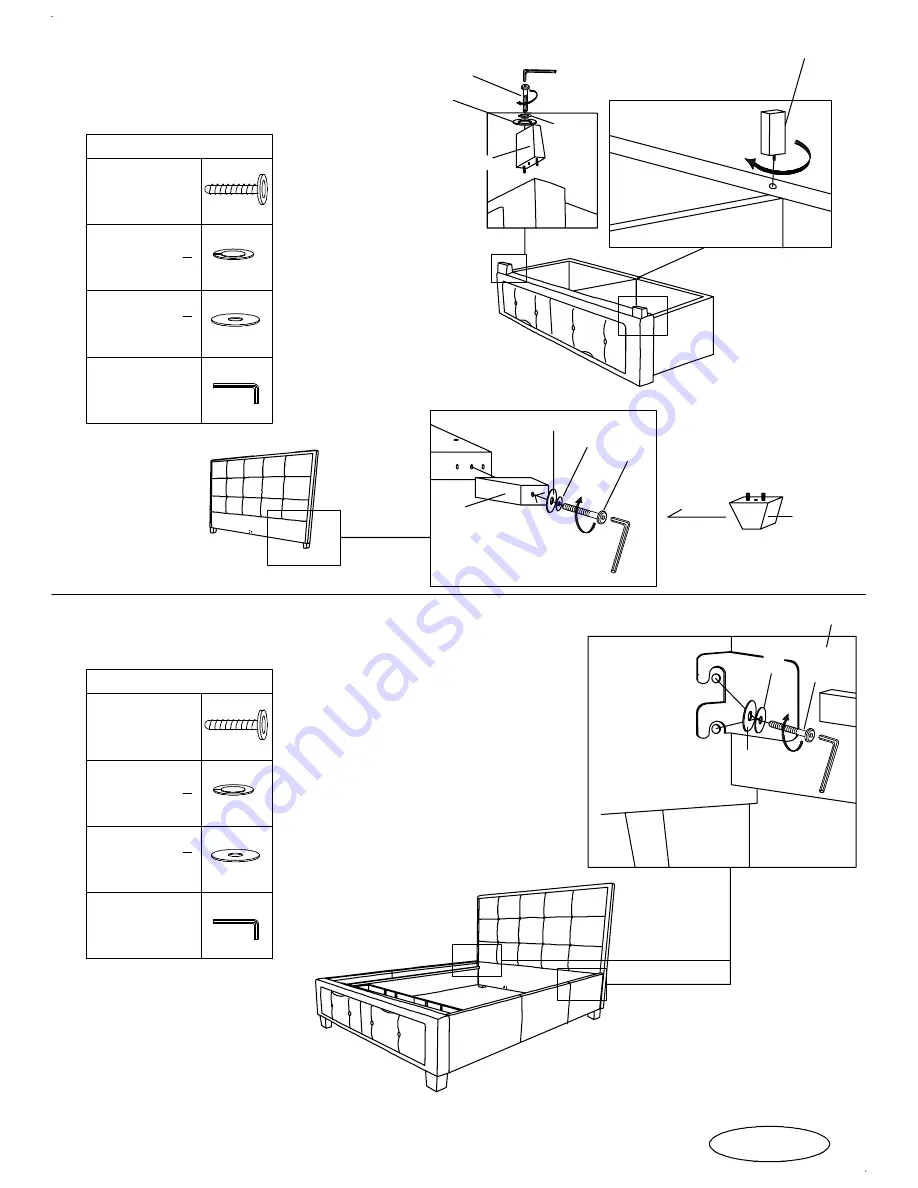 Jar Furniture HALO Assembly Instructions Manual Download Page 4