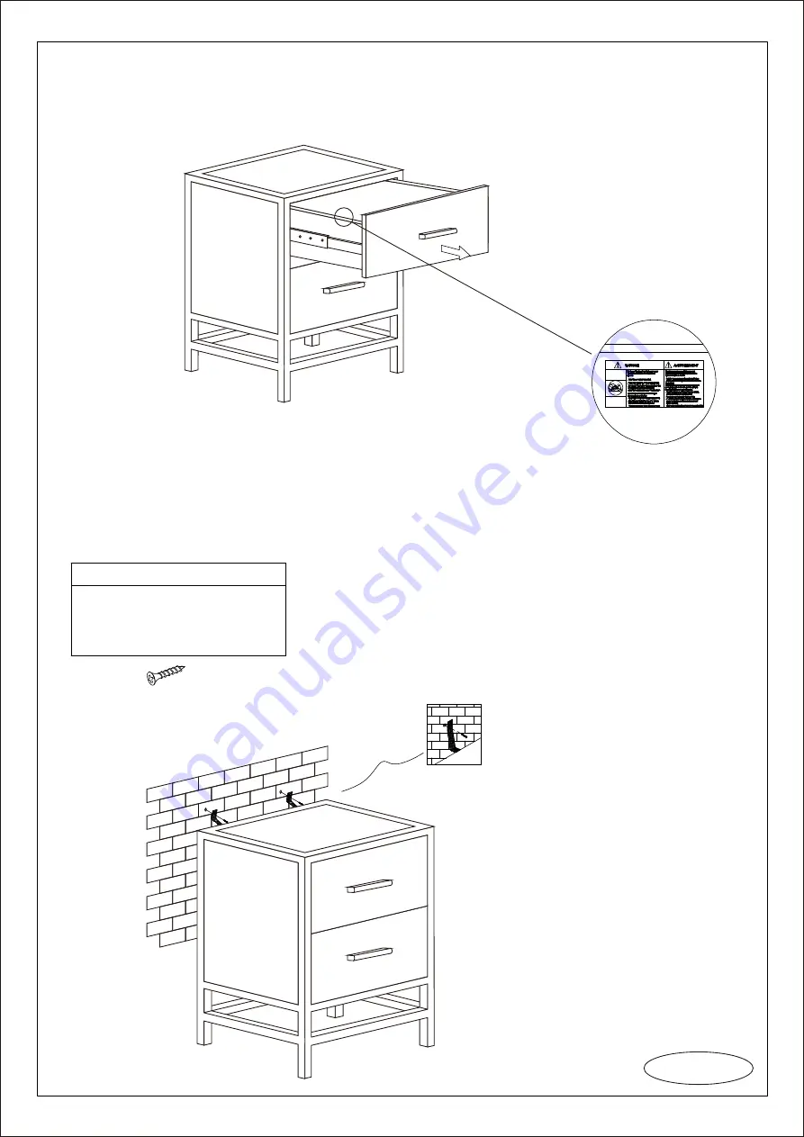 Jar Furniture INDIE LW1694 Assembly Instructions Download Page 3