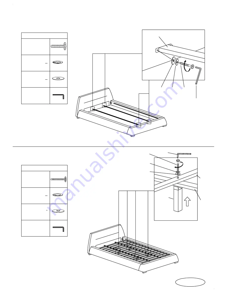 Jar Furniture MILAN Assembly Instructions Manual Download Page 5