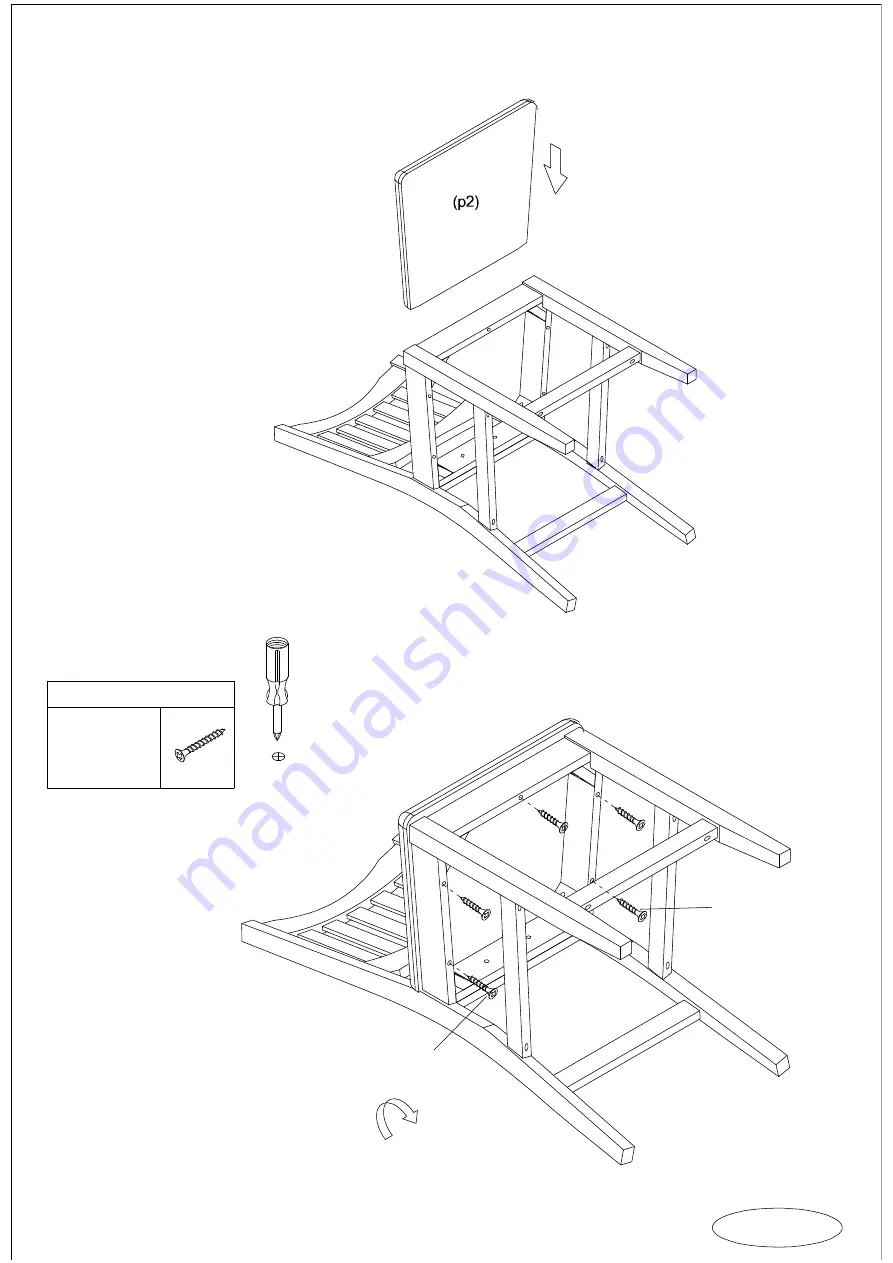 Jar Furniture VICTORIA CY679 Assembly Instructions Manual Download Page 7