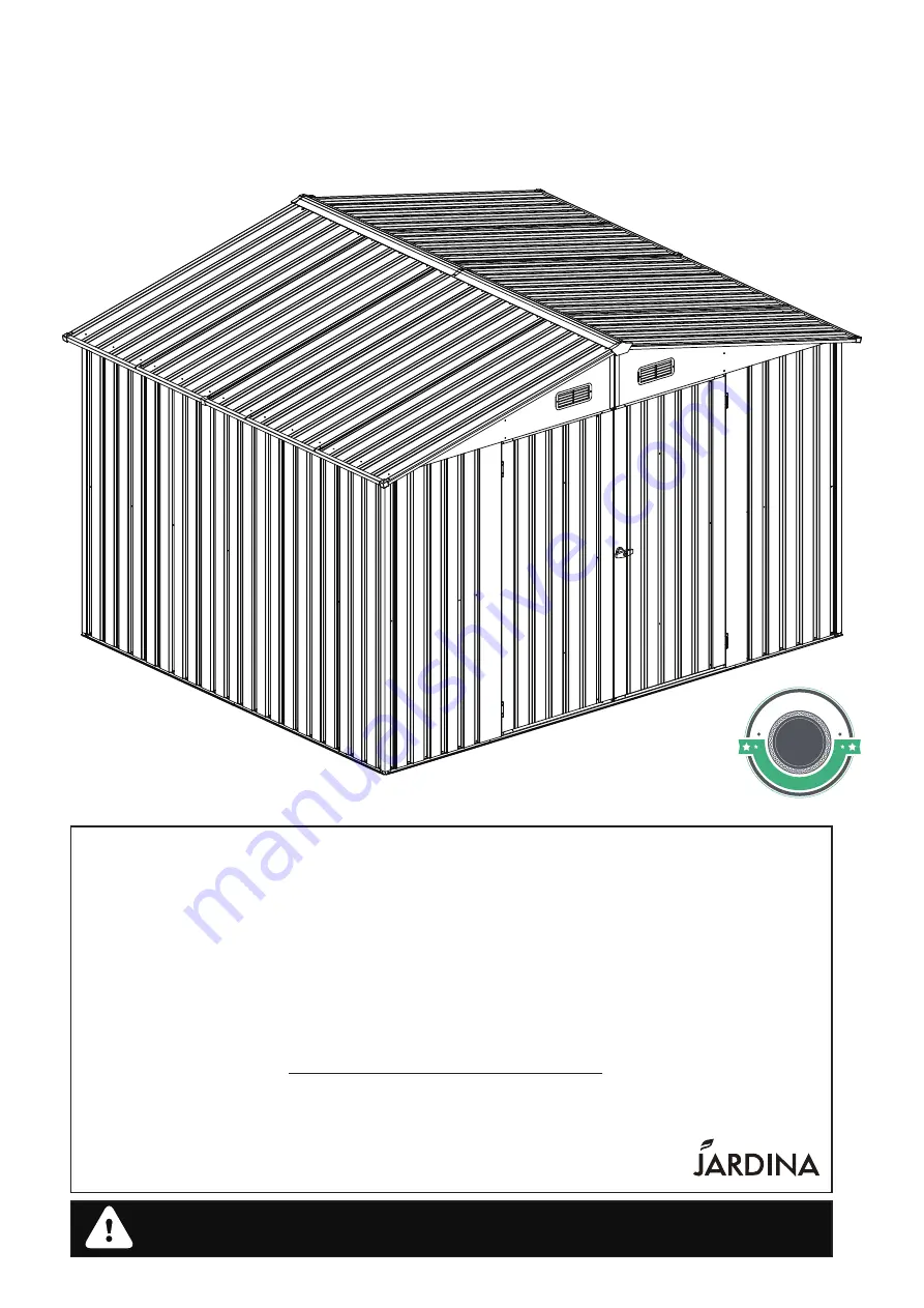 JARDINA TC-SS06 Manual Download Page 1