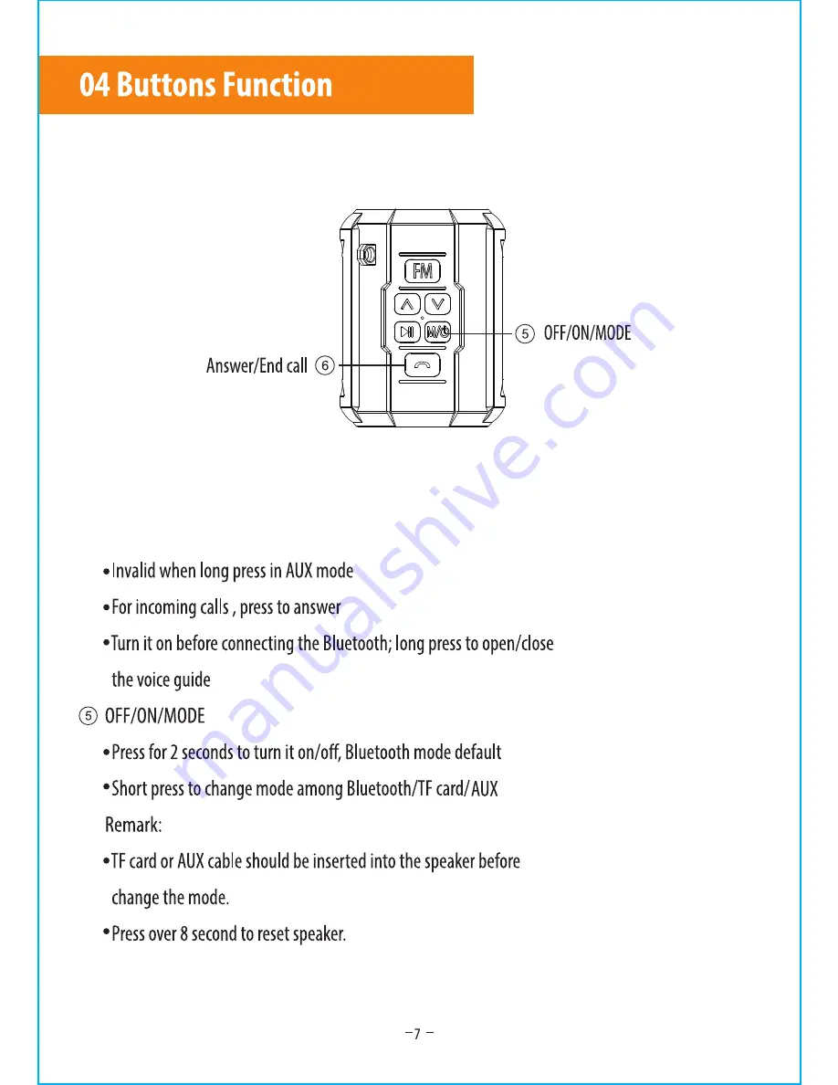 Jarv BIG SHOT User Manual Download Page 8