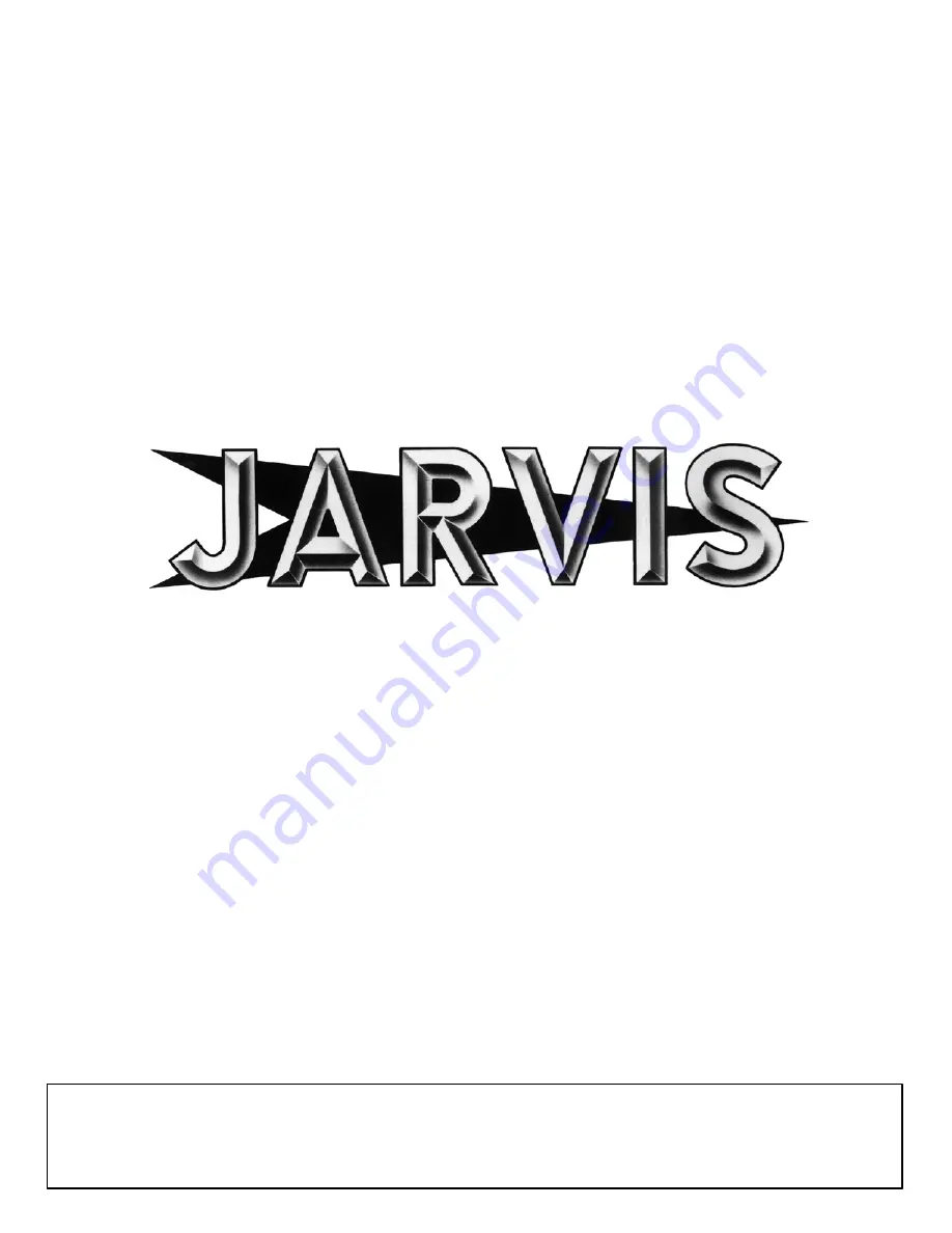 Jarvis Buster IX Operation Instructions Manual Download Page 20