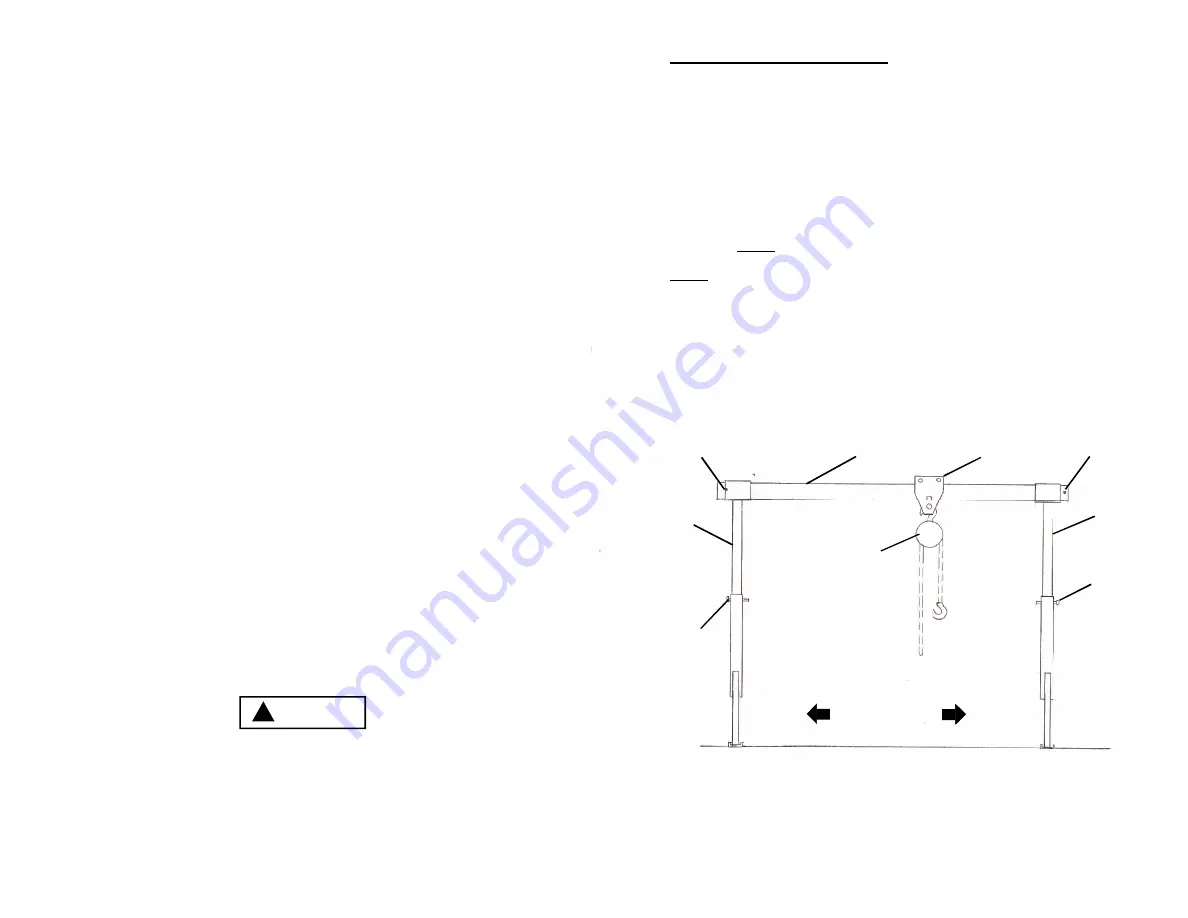 Jarvis COMPLIFT LIGHT DUTY 1 Instruction Manual Download Page 2