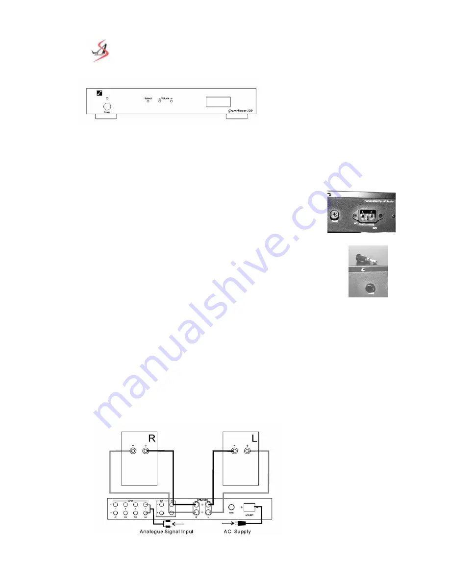 Jas Audio GP-120 Operating Instructions Download Page 1