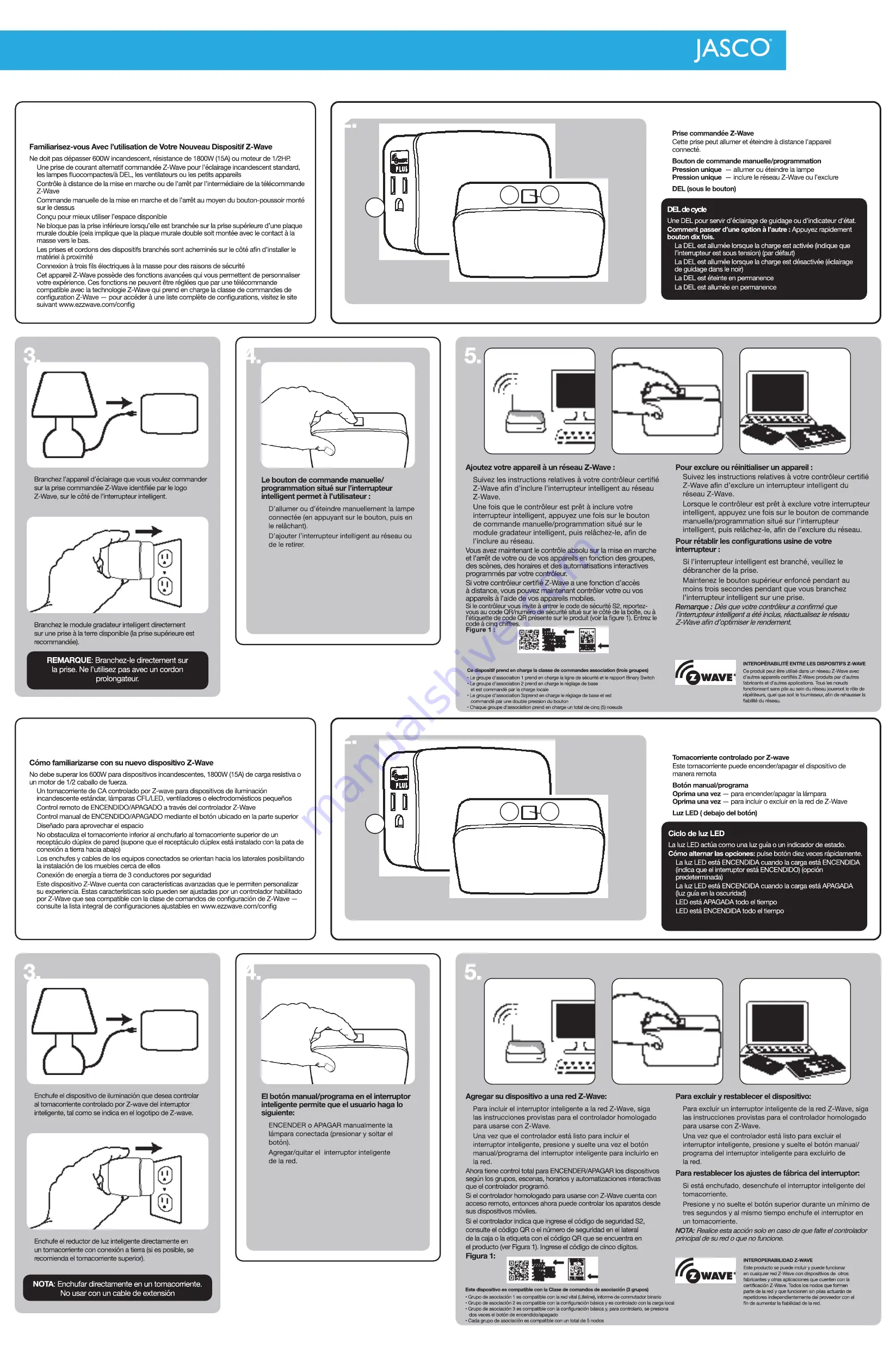 Jasco Z-Wave 28168 Manual Download Page 6