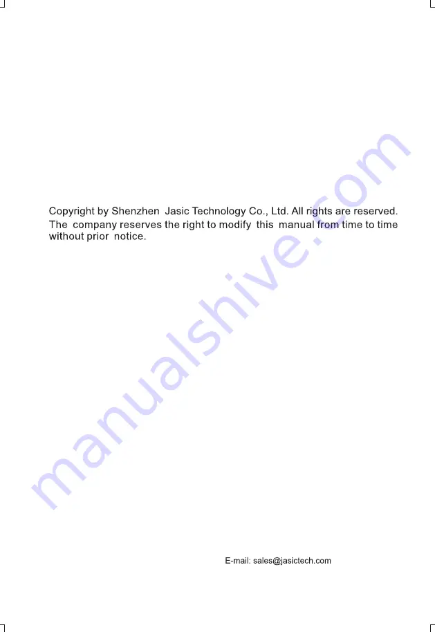 Jasic CUT40 (L131) Operator'S Manual Download Page 4