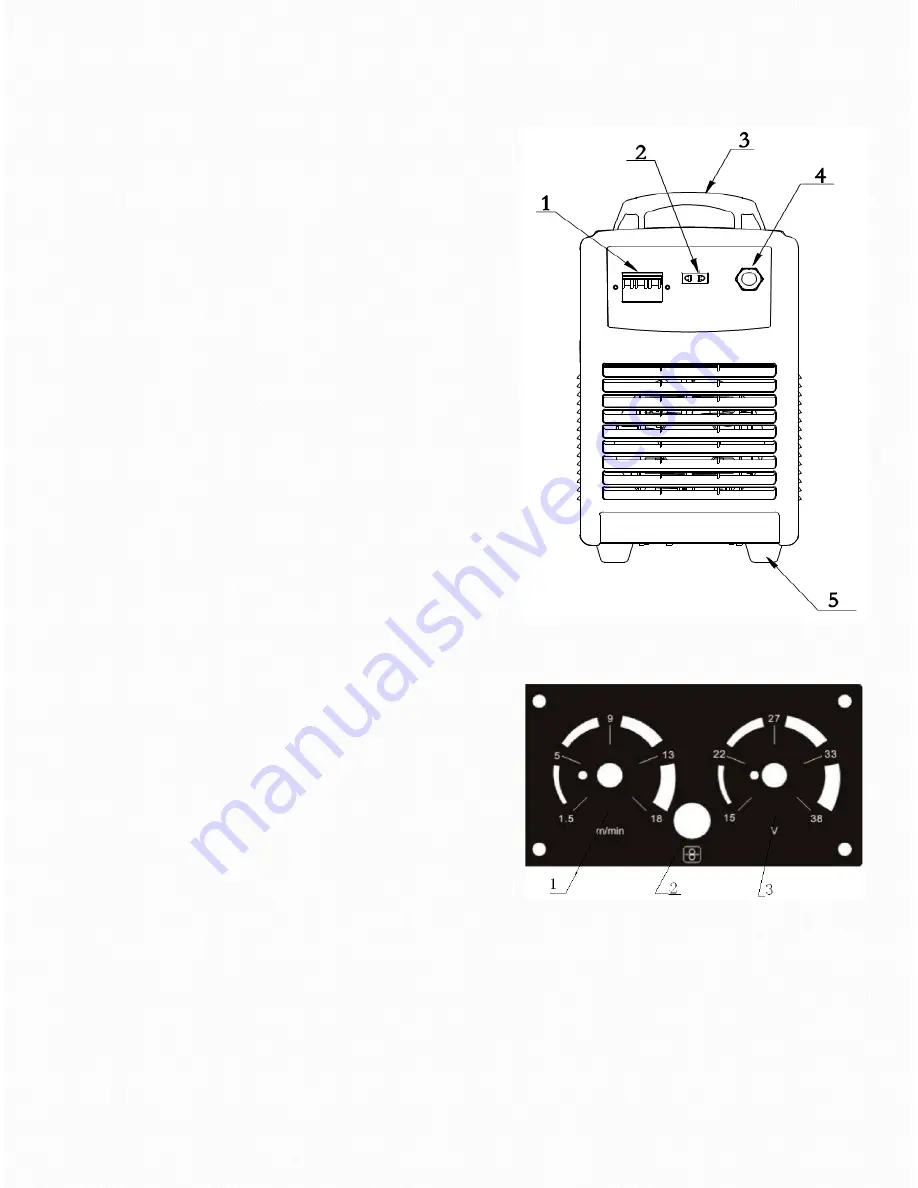 Jasic MIG 400S Operator'S Manual Download Page 9