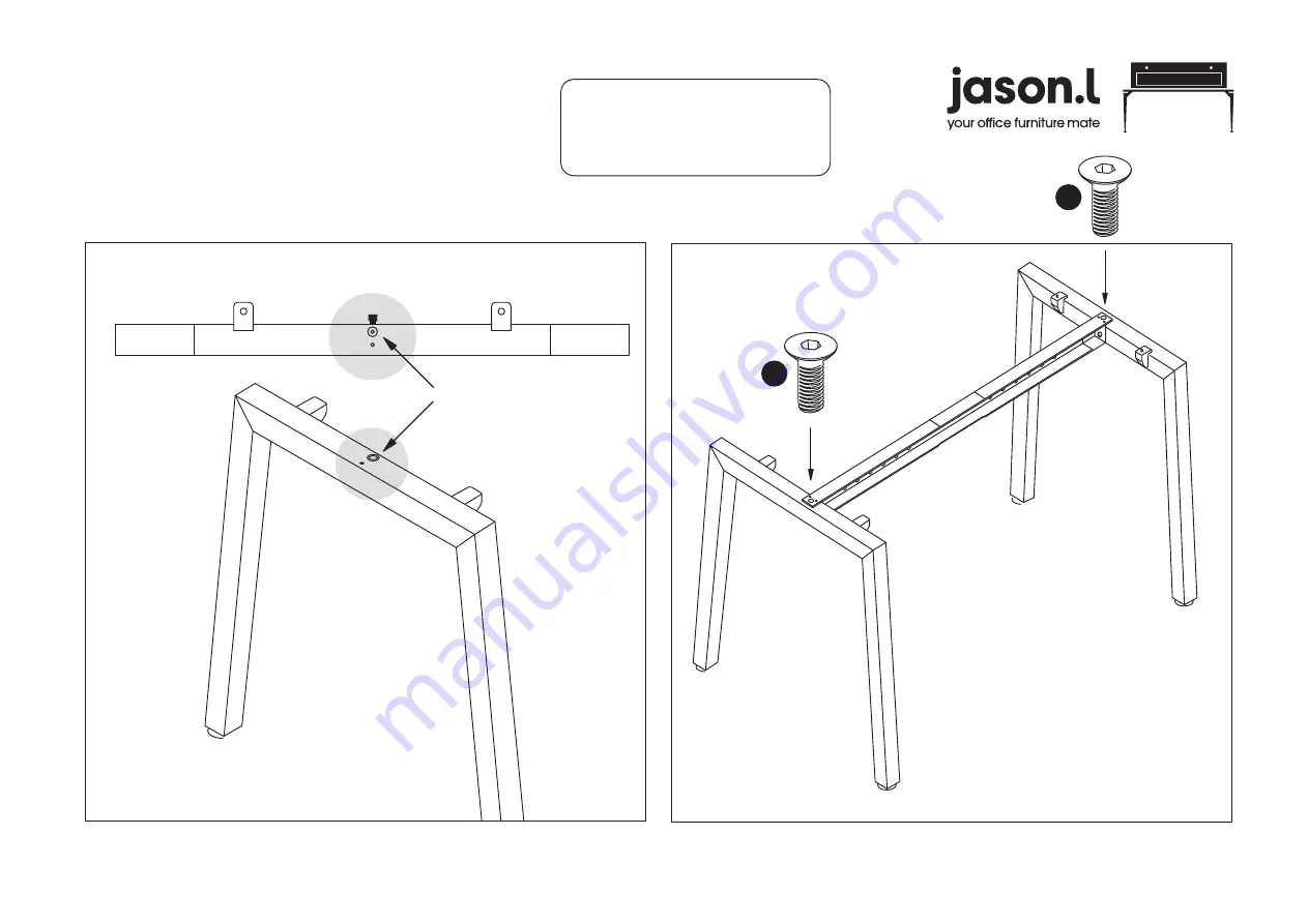 Jason.L Horizon L-Shaped Quadro A Assembly Instructions Manual Download Page 5