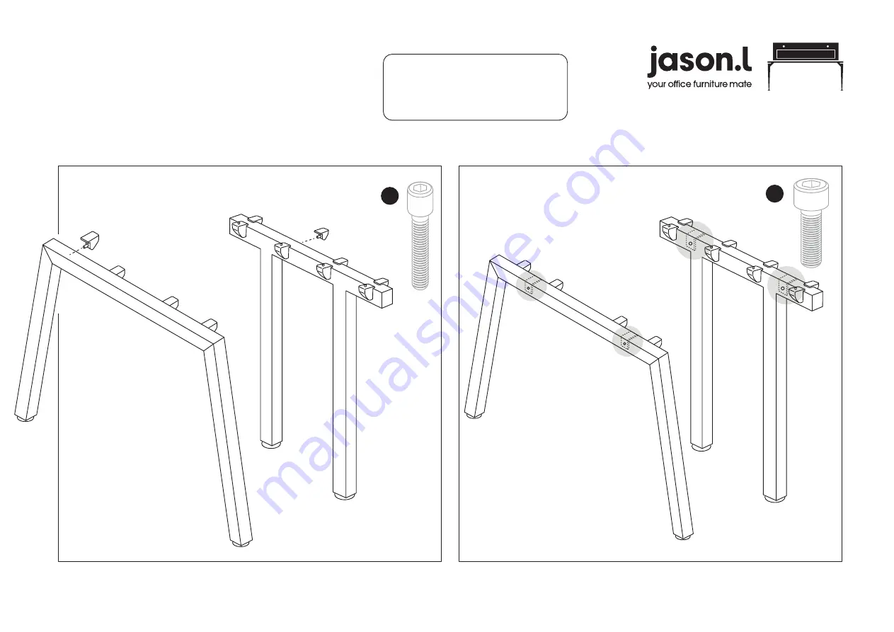 Jason.L Quadro Wood A 6P Assembly Instructions Manual Download Page 4