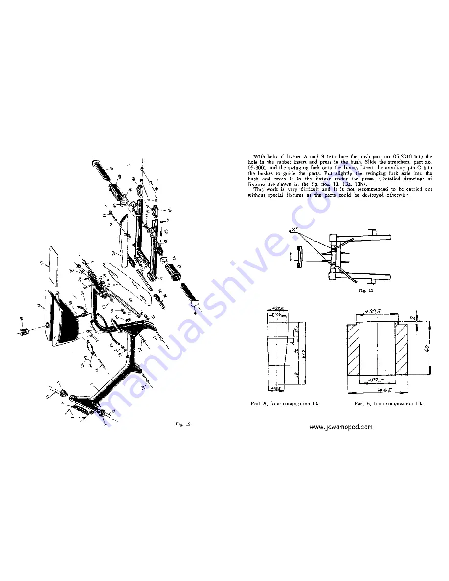 JAWA 50 21 Workshop Manual Download Page 12