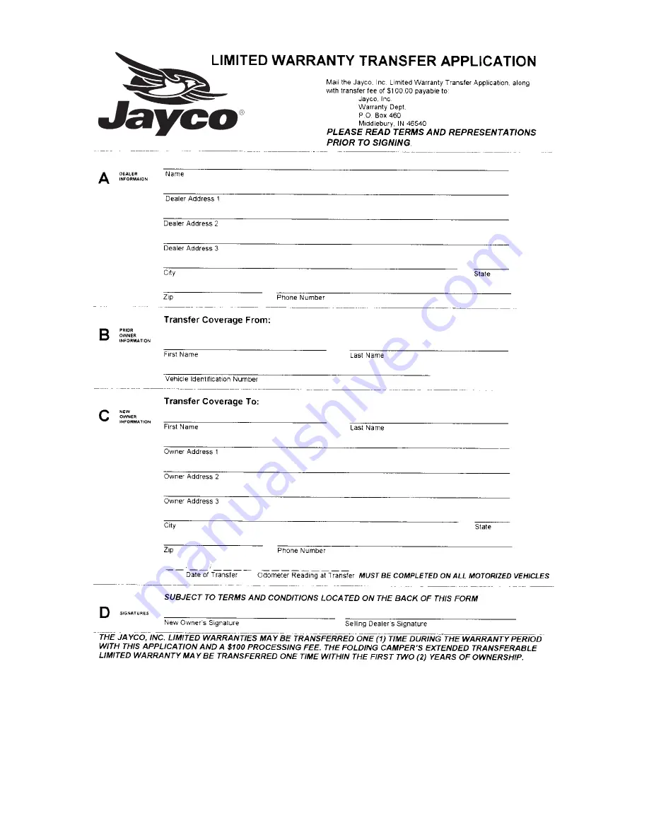 Jayco Qwest Owner'S Manual Download Page 84