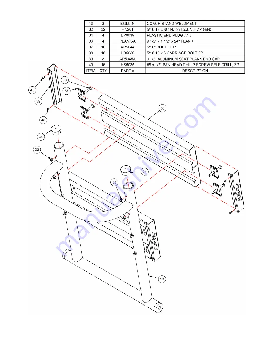 Jaypro Sports BMR-1 Скачать руководство пользователя страница 15