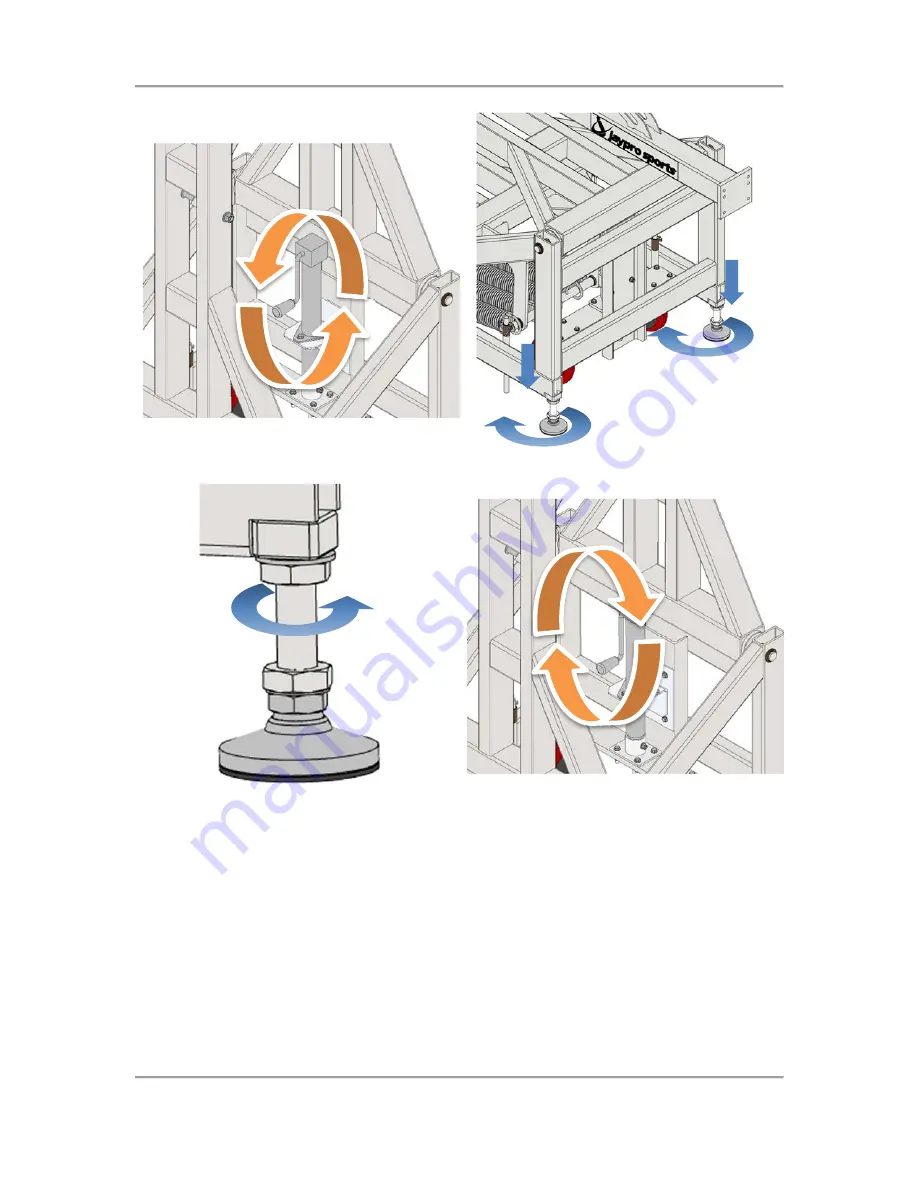 Jaypro Sports Elite 6600 Installation And Operating Instructions Manual Download Page 23