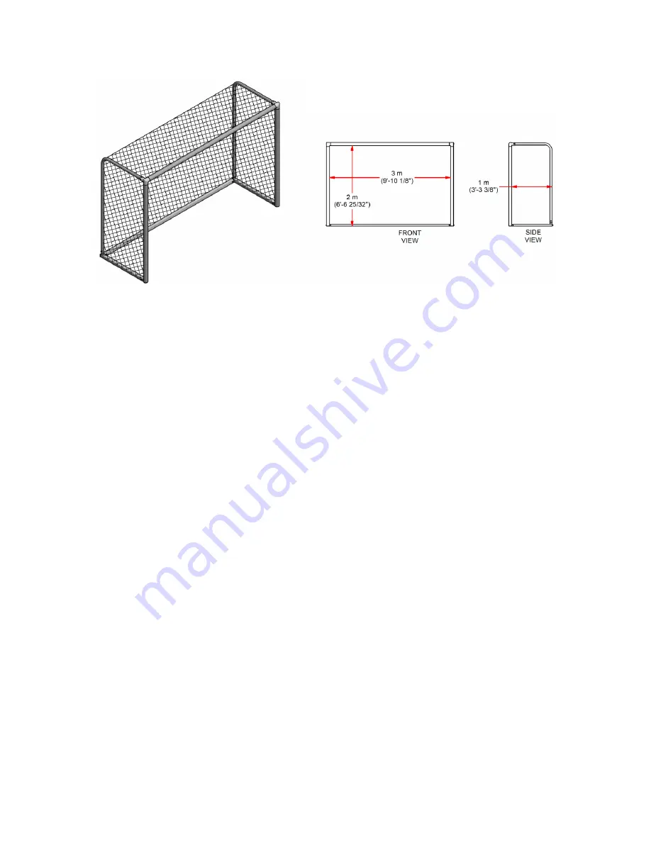 Jaypro Sports FSG-2 Installation Instructions Manual Download Page 6