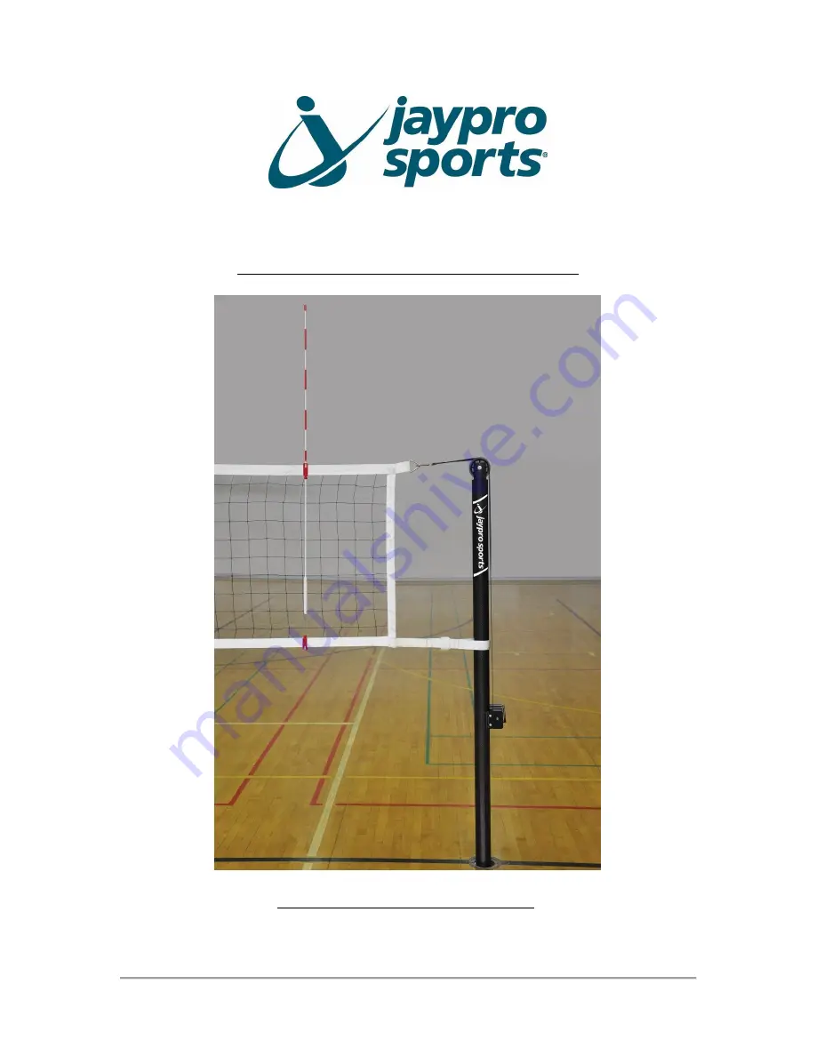 Jaypro Sports LadyPro PVB-8000 Скачать руководство пользователя страница 1