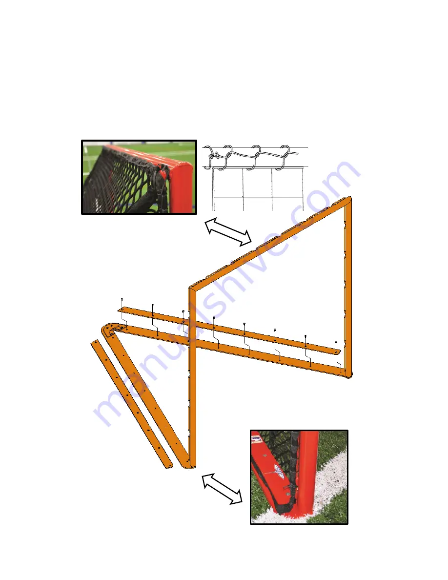 Jaypro Sports LG-1X Lacrosse Goal Скачать руководство пользователя страница 6