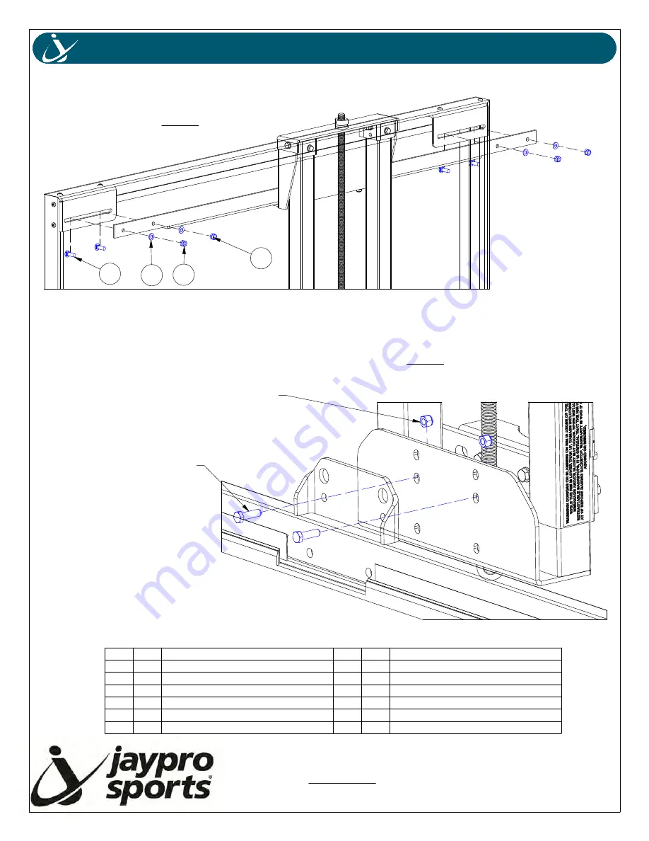 Jaypro Sports SMHA Installation And Maintenance Manual Download Page 5