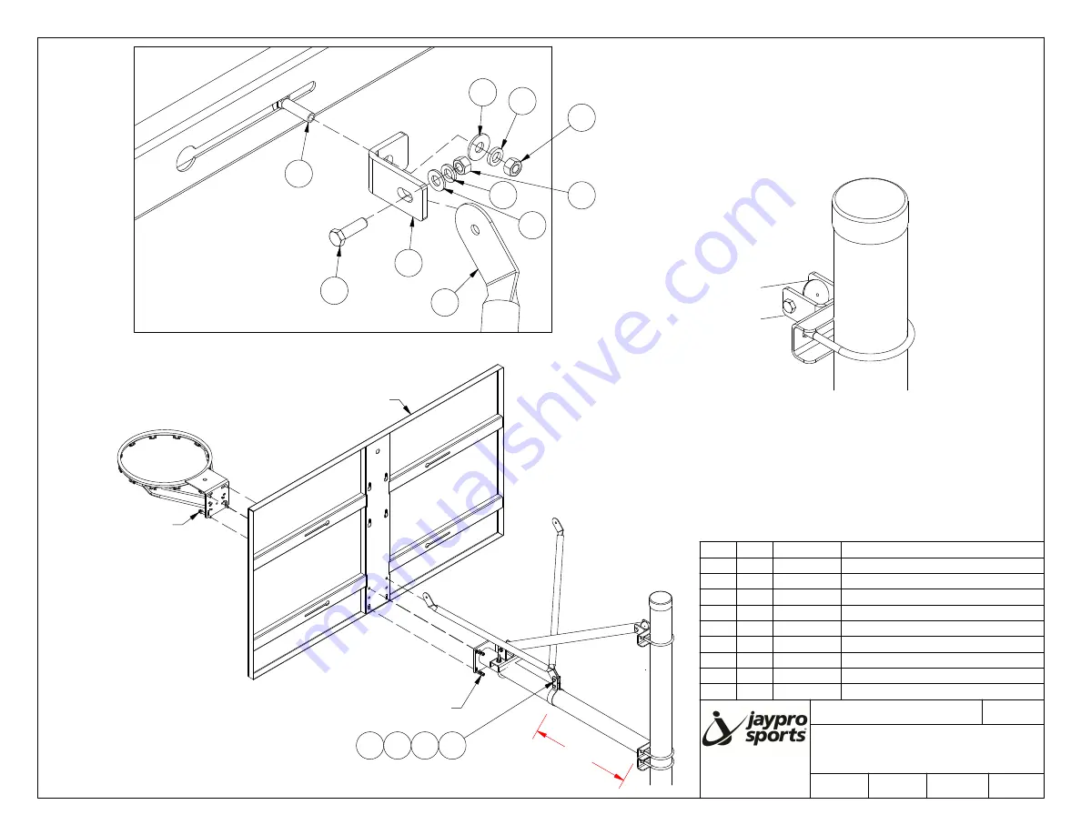 Jaypro Sports SPA6 Assembly Instructions Download Page 4