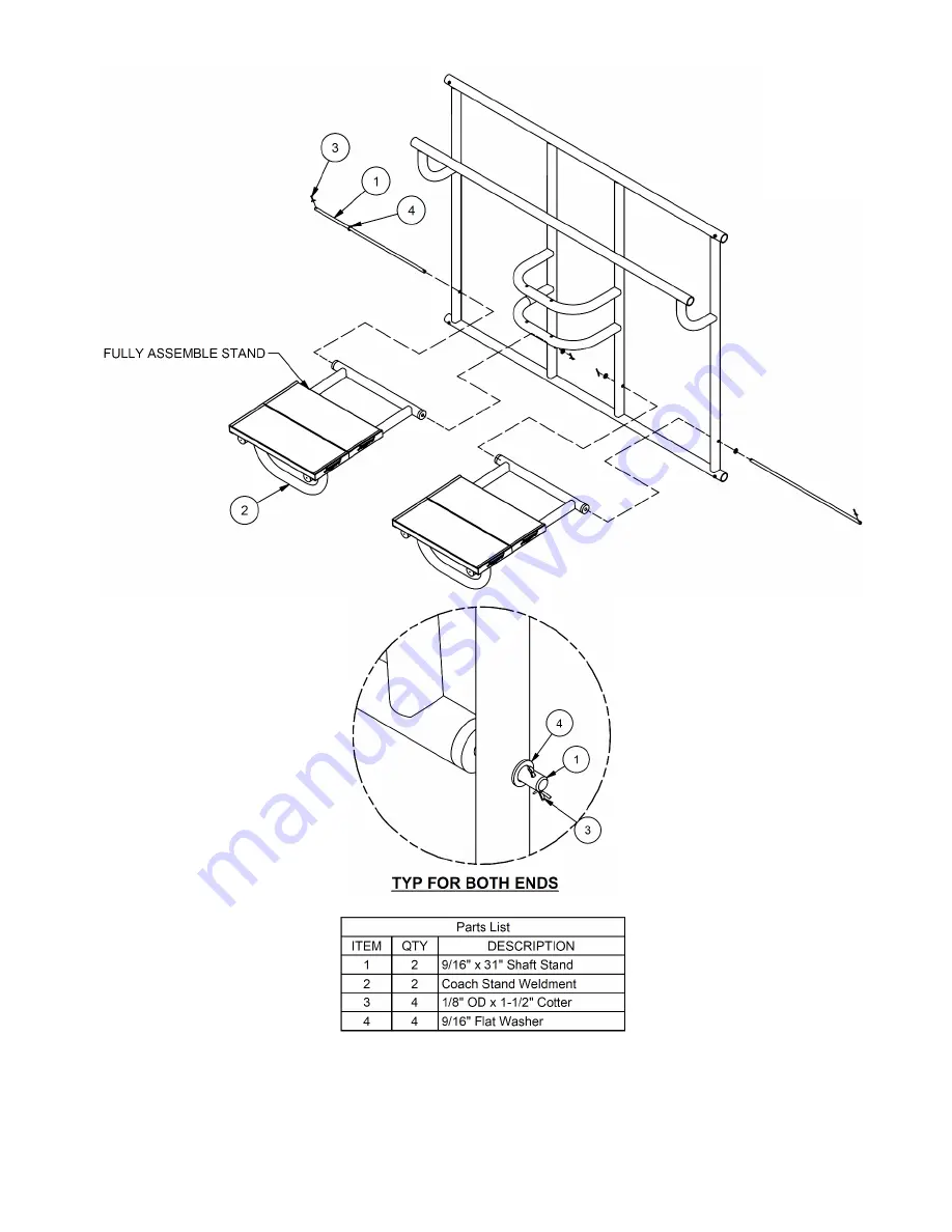 Jaypro BGLC-75CSTND Manual Download Page 5