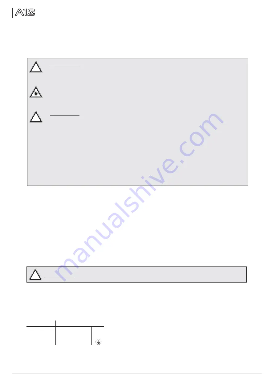 JB-Lighting A12 Operating Instructions Manual Download Page 4