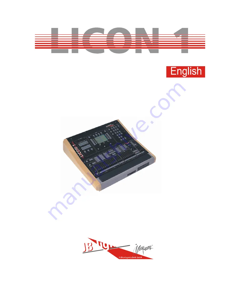 JB-Lighting licon1 User Manual Download Page 1