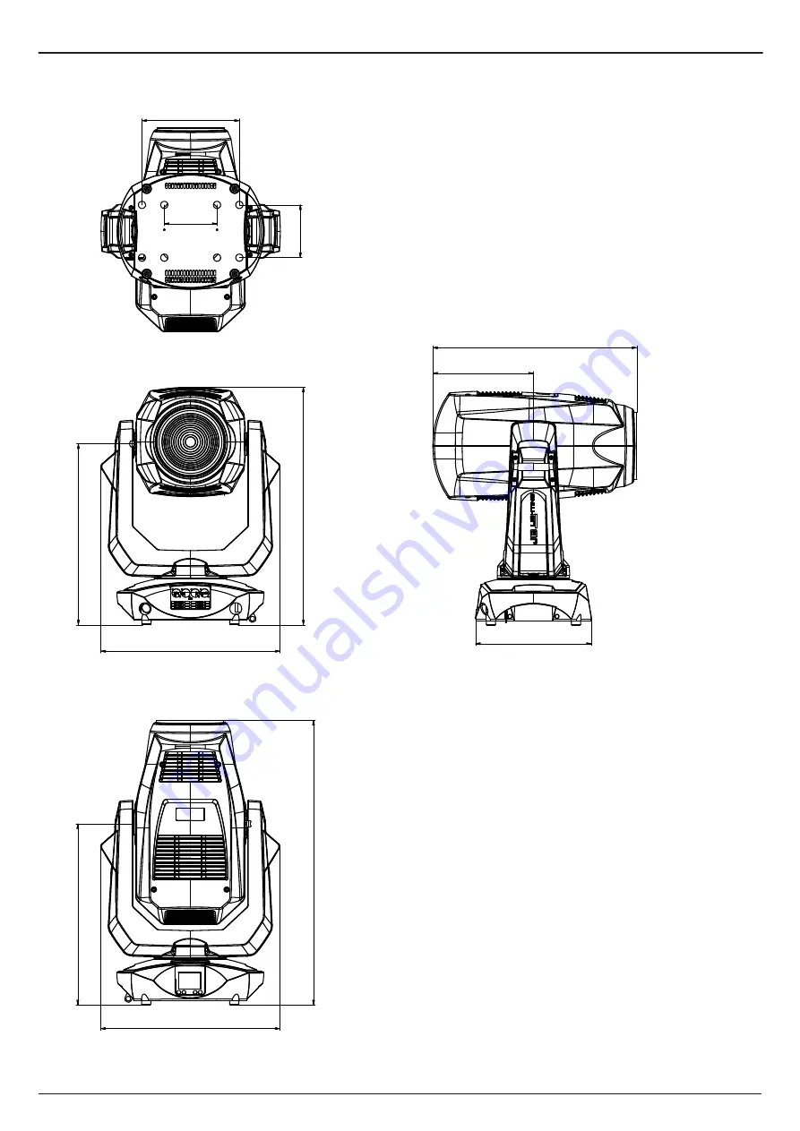 JB-Lighting P18 MK2 Wash HP Operating Instructions Manual Download Page 4