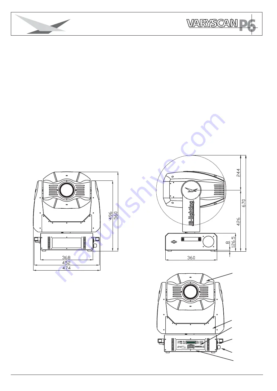 JB-Lighting Varyscan P6 Скачать руководство пользователя страница 20