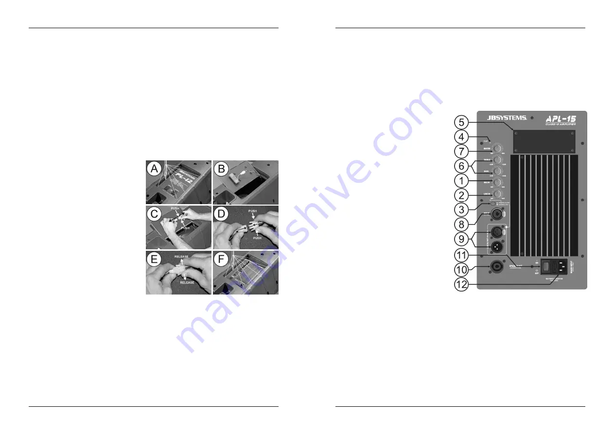 JB Systems APL-12 Operation Manual Download Page 6