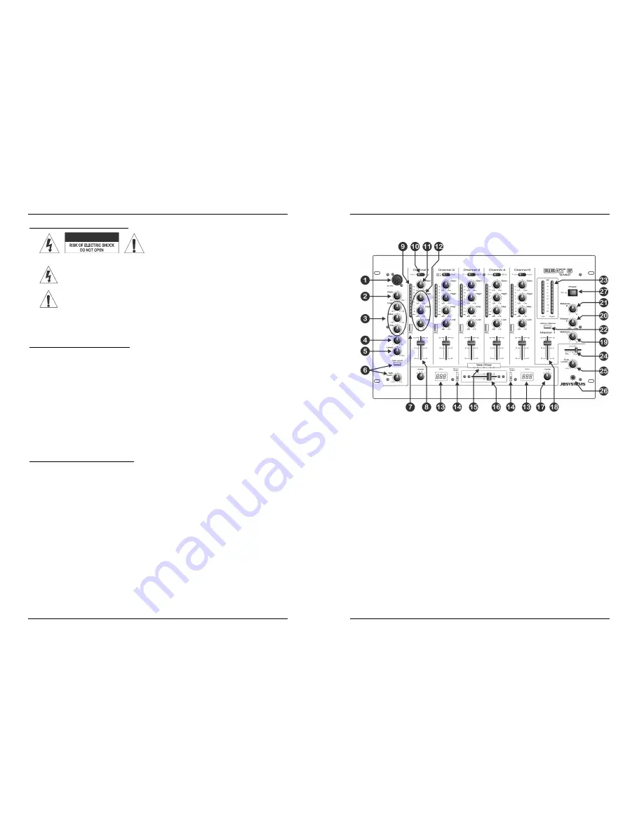 JB Systems BEAT6 Mk2 Operation Manual Download Page 9