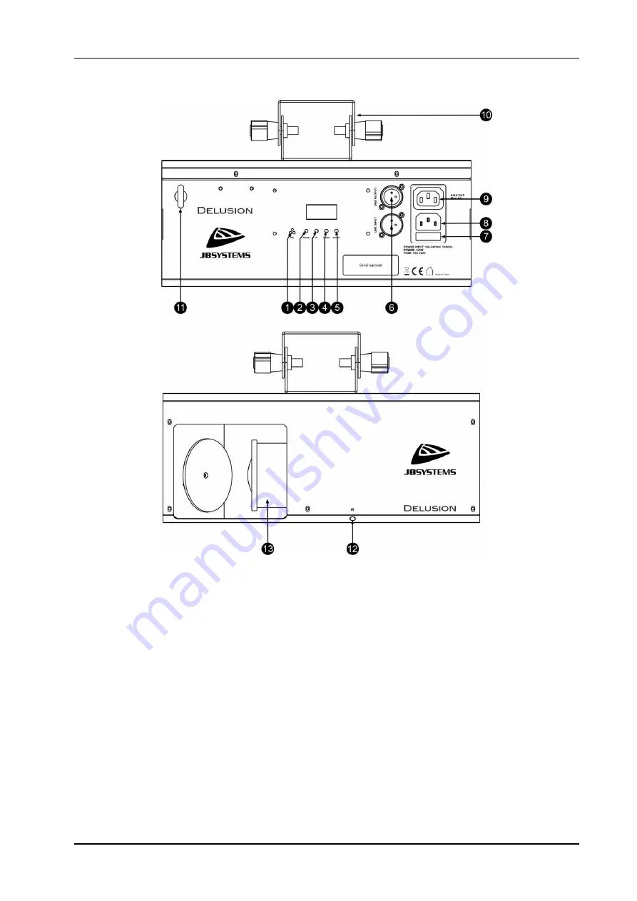 JB Systems DELUSION Operation Manual Download Page 5