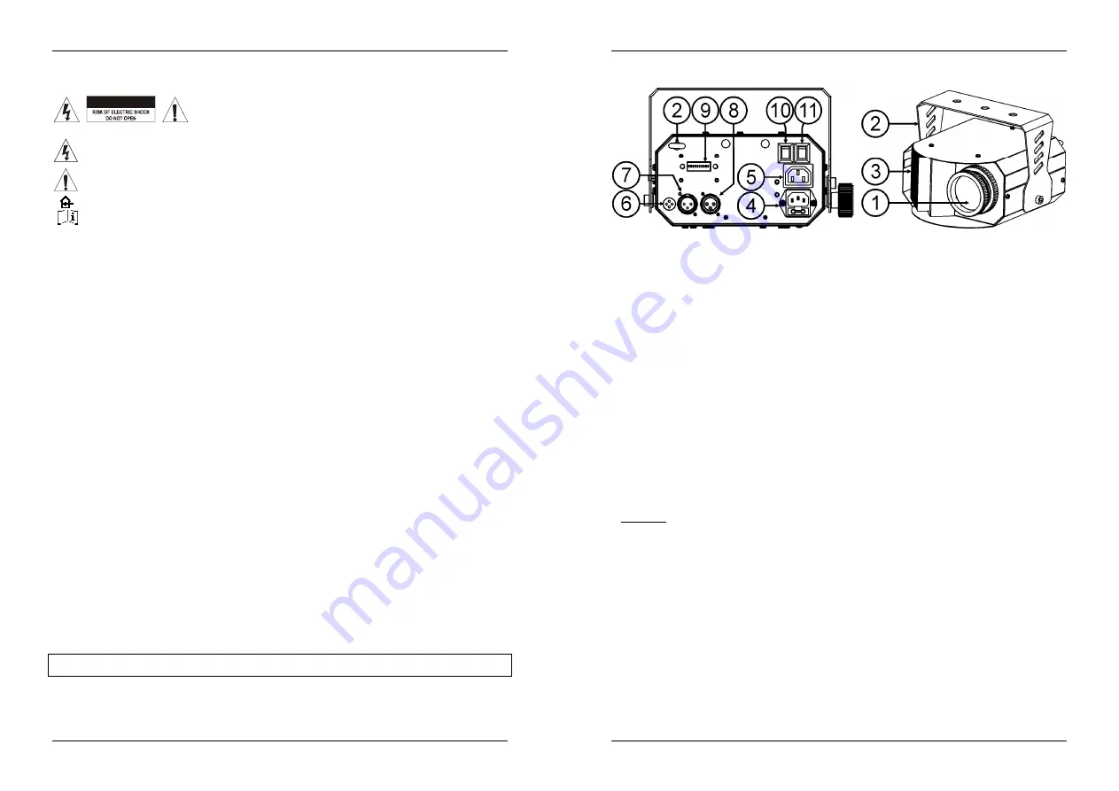 JB Systems LED Rave Operation Manual Download Page 9