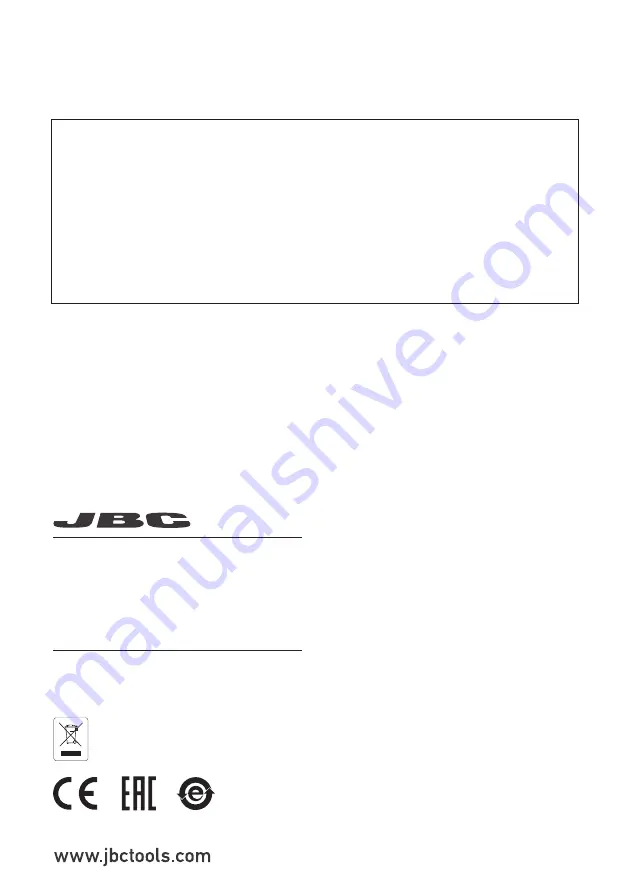 jbc ALI Manual Download Page 4