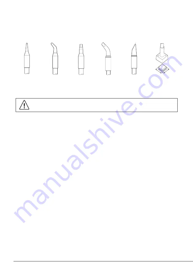 jbc HT470 Instruction Manual Download Page 6