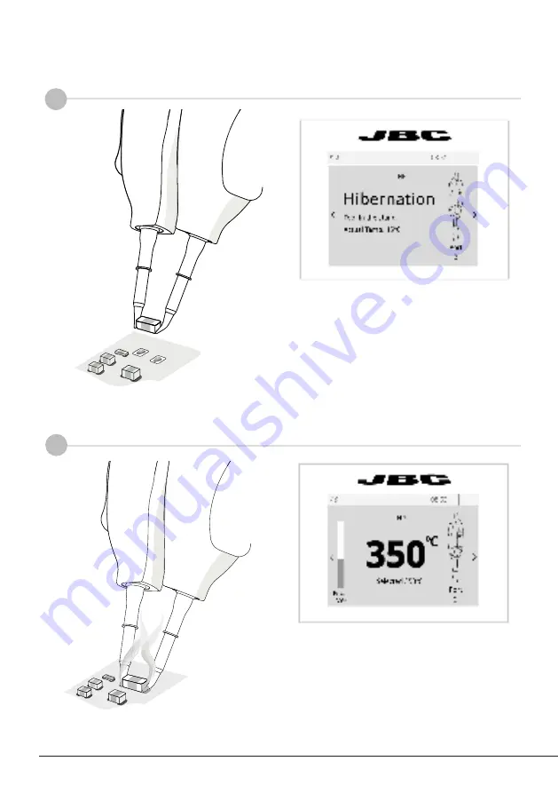 jbc NAU Instruction Manual Download Page 10